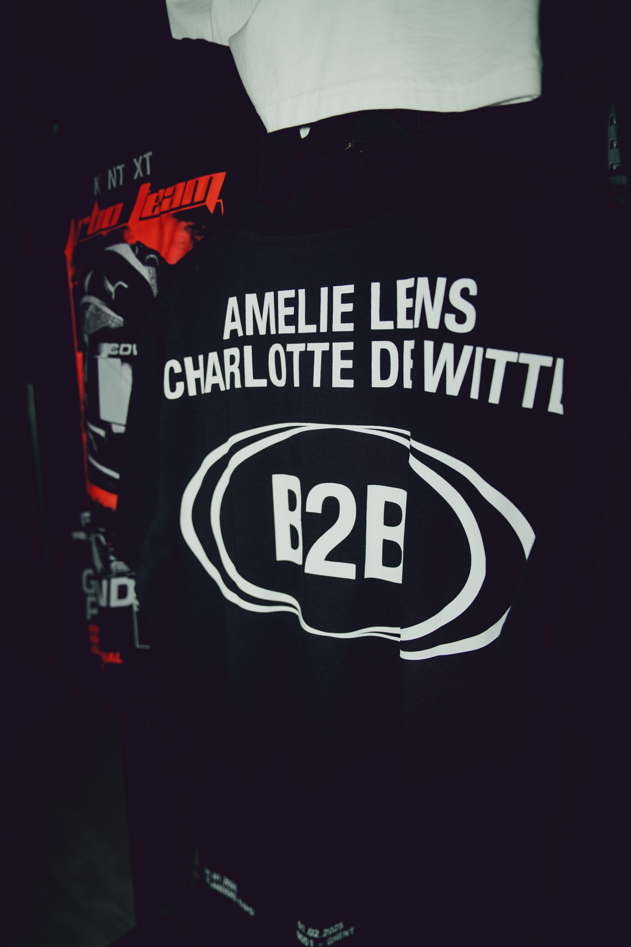 Amelie Lens × Charlotte de Witte B2B collaboration tee