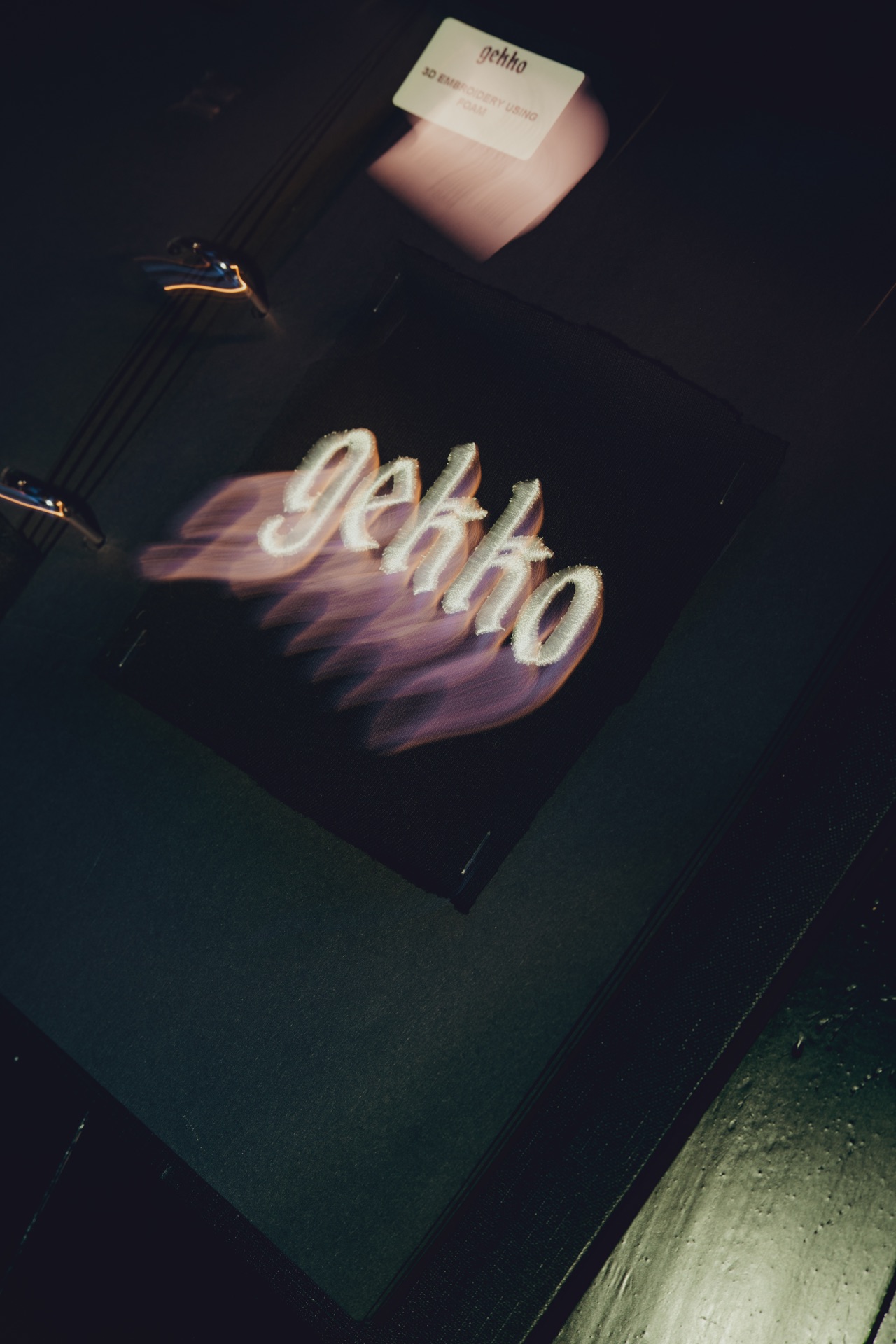 GEKKO embroidery — production craft